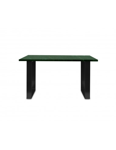 Tradycyjny stolik kawowy Fini L z blatem marmurowym Verde Fashion-Home