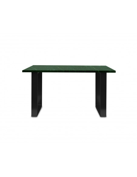 Tradycyjny stolik kawowy Fini L z blatem marmurowym Verde Fashion-Home