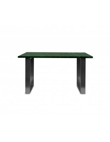 Tradycyjny stolik kawowy Fini L z blatem marmurowym Verde Fashion-Home